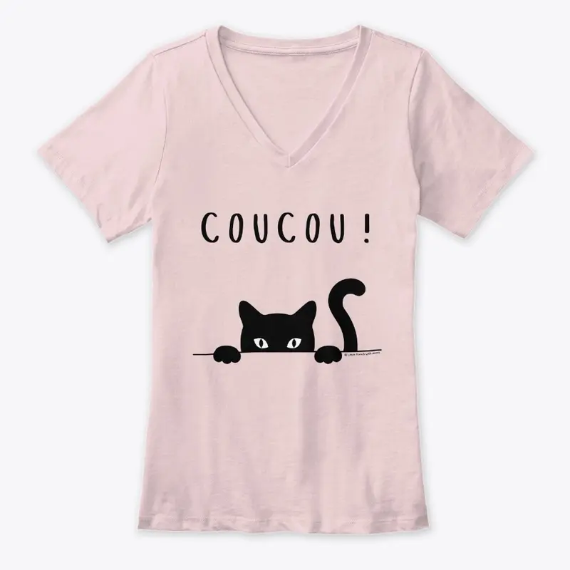 Coucou Women's Premium V-Neck Tee